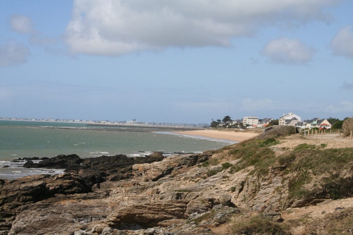Vue de la baie à Pornichet