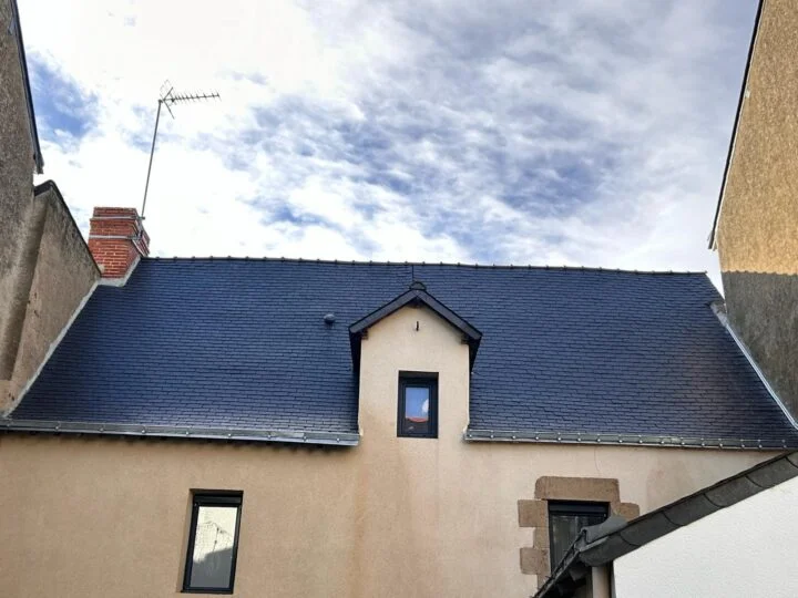 Vue largde de la maison